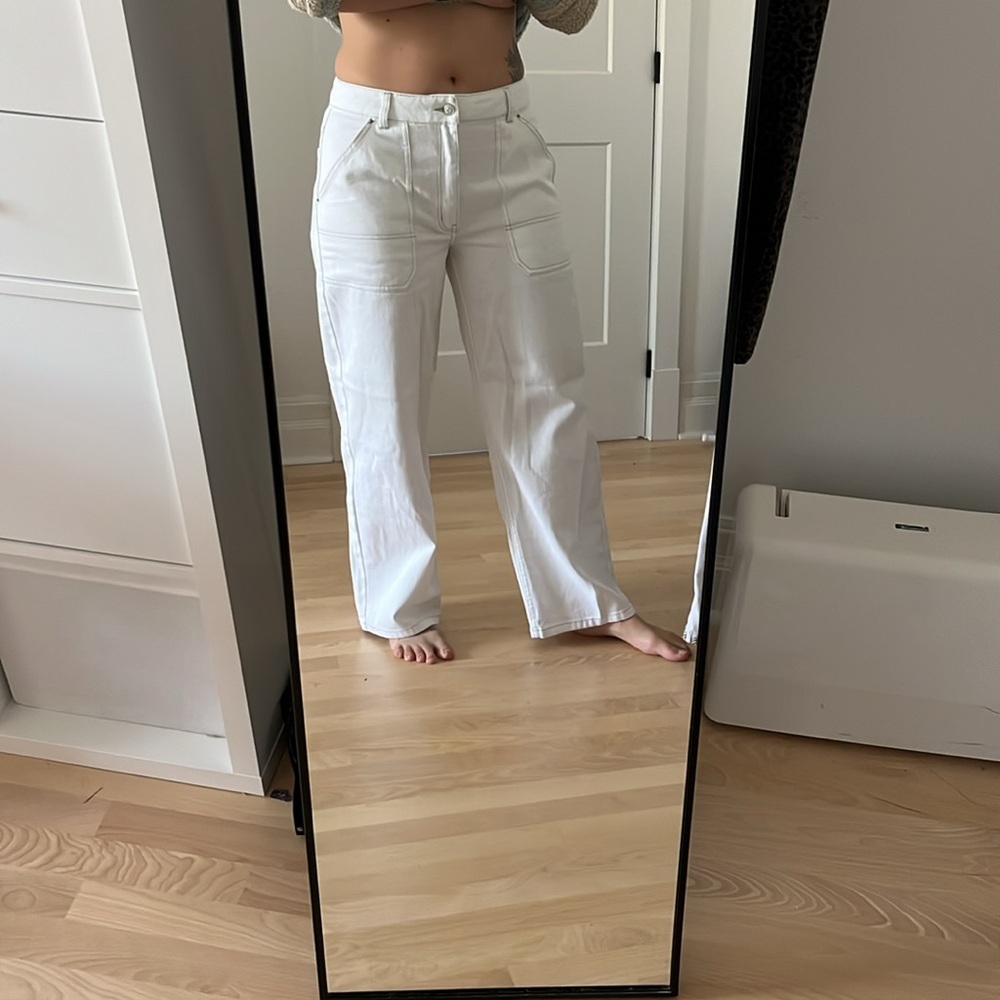 Twink by Simons White jeans Carpenter